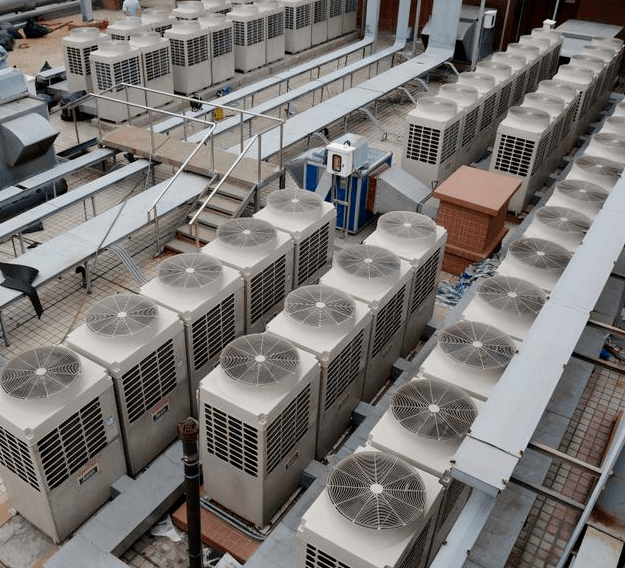 特靈地源熱泵中央空調(diào)維修方案大全